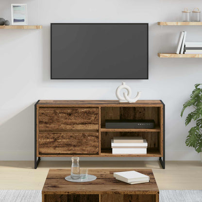 TV Cabinet Old Wood 100 x 36 x 49.5 cm Engineered Wood