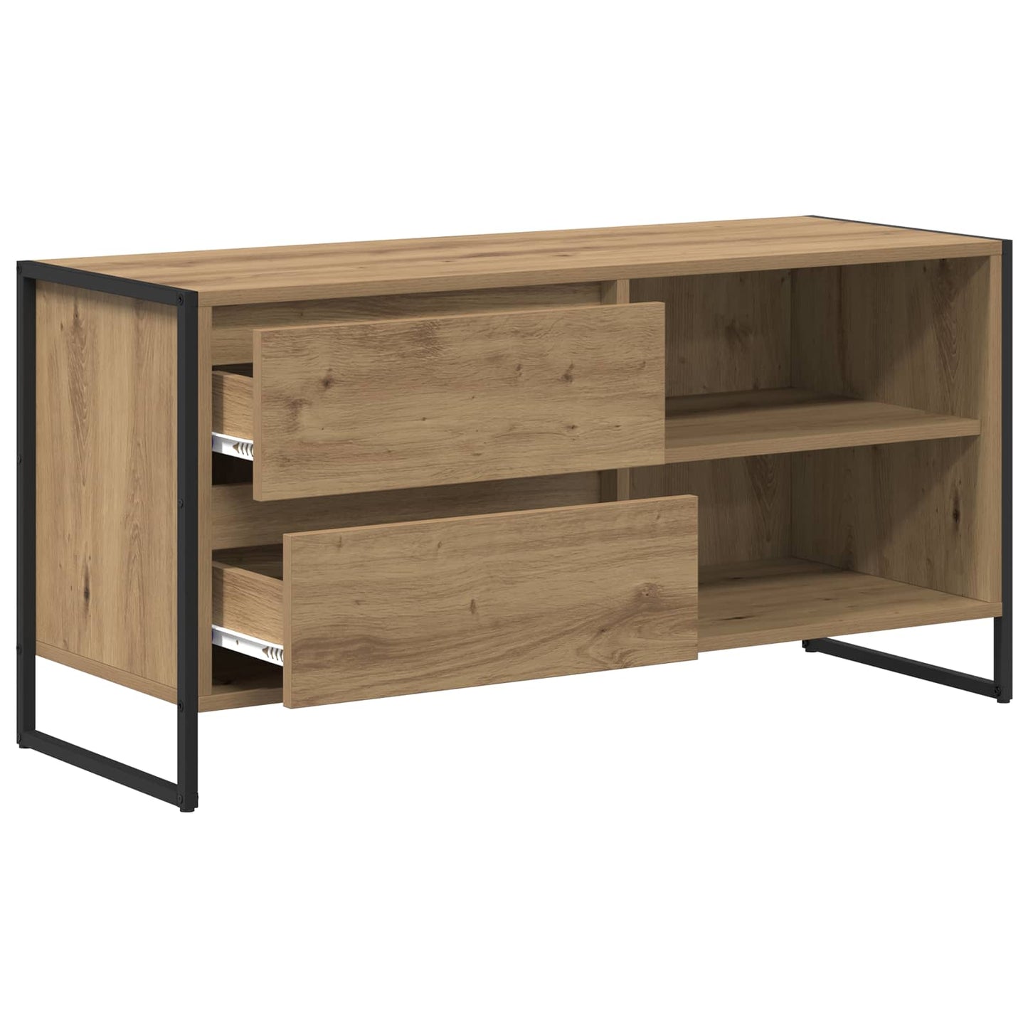 TV Cabinet Artisian Oak 100 x 36 x 49.5 cm Engineered Wood