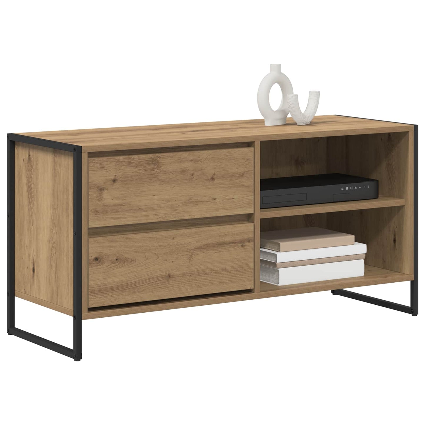 TV Cabinet Artisian Oak 100 x 36 x 49.5 cm Engineered Wood