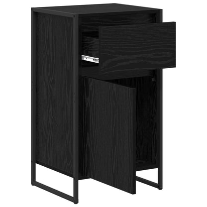 Sideboard Black Oak 43 x 36 x 75.5 cm Engineered Wood
