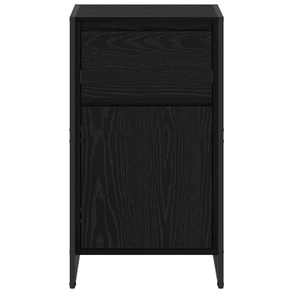 Sideboard Black Oak 43 x 36 x 75.5 cm Engineered Wood