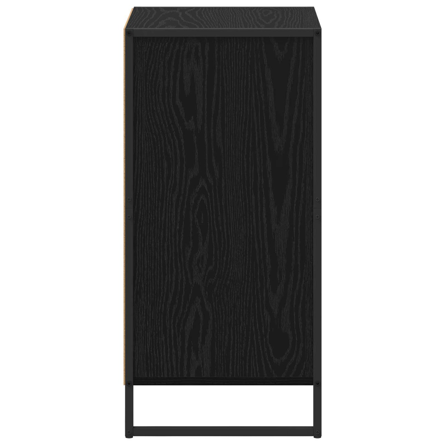 Sideboard Black Oak 43 x 36 x 75.5 cm Engineered Wood