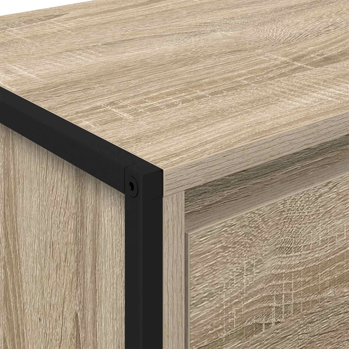 Sideboard with Drawer Sonoma 43 x 36 x 75.5 cm Engineered Wood