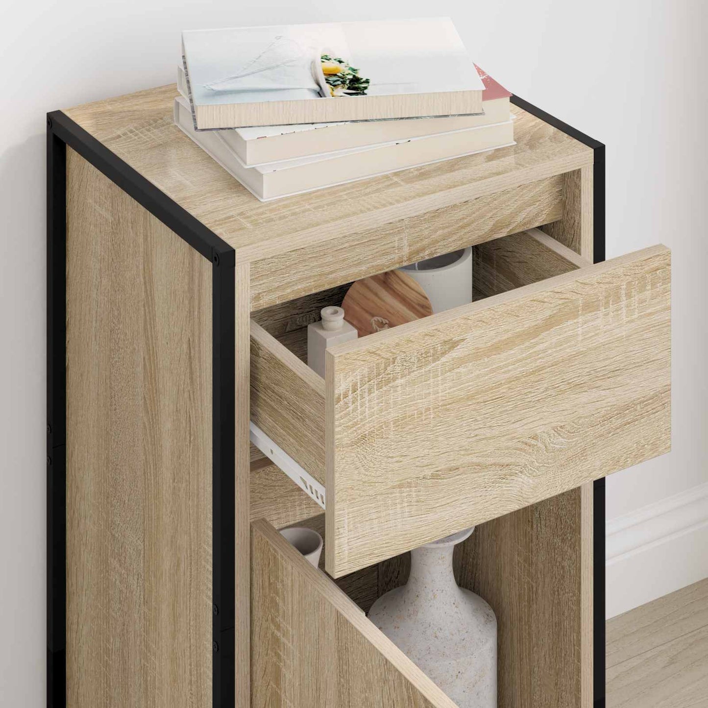 Sideboard with Drawer Sonoma 43 x 36 x 75.5 cm Engineered Wood