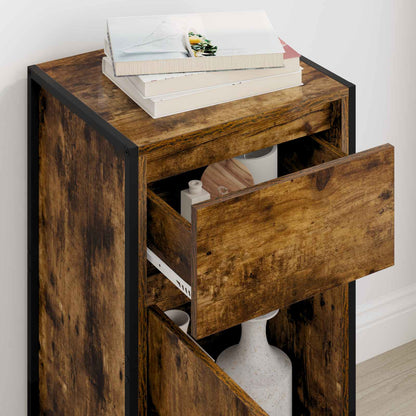 Sideboard Smoke Oak 43 x 36 x 75.5 cm Engineered Wood