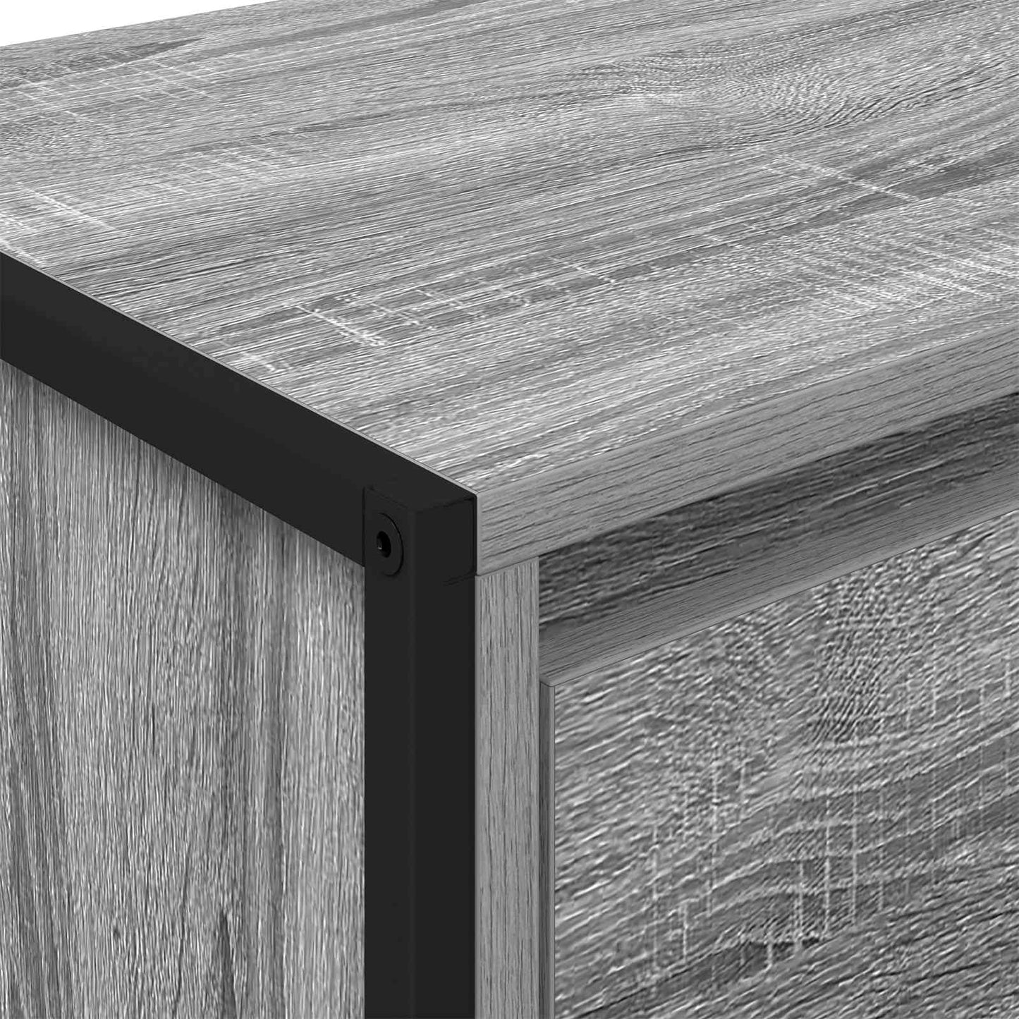 Sideboard Grey Sonoma 43 x 36 x 75.5 cm Engineered Wood