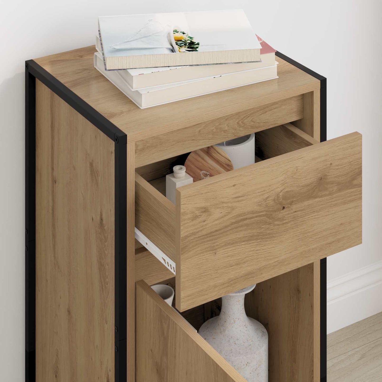 Sideboard Artisian Oak 43 x 36 x 75.5 cm Engineered Wood