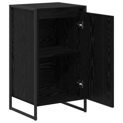 Sideboard Black Oak 43 x 36 x 75.5 cm Engineered Wood