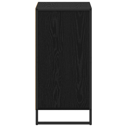 Sideboard Black Oak 43 x 36 x 75.5 cm Engineered Wood
