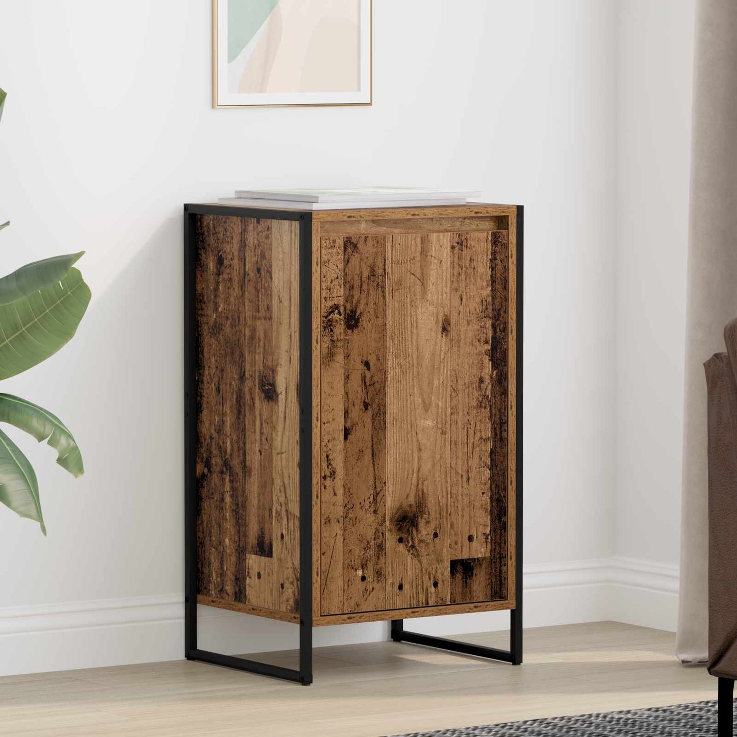 Sideboard Old Wood 43 x 36 x 75.5 cm Engineered Wood