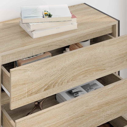 Sideboard with Drawer Sonoma 79 x 36 x 75.5 cm Engineered Wood