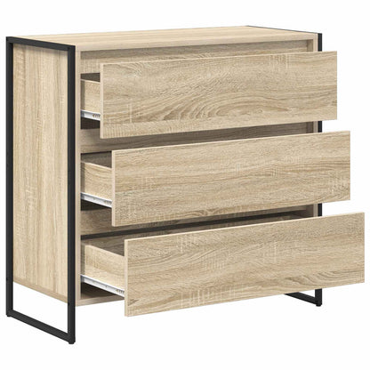 Sideboard with Drawer Sonoma 79 x 36 x 75.5 cm Engineered Wood