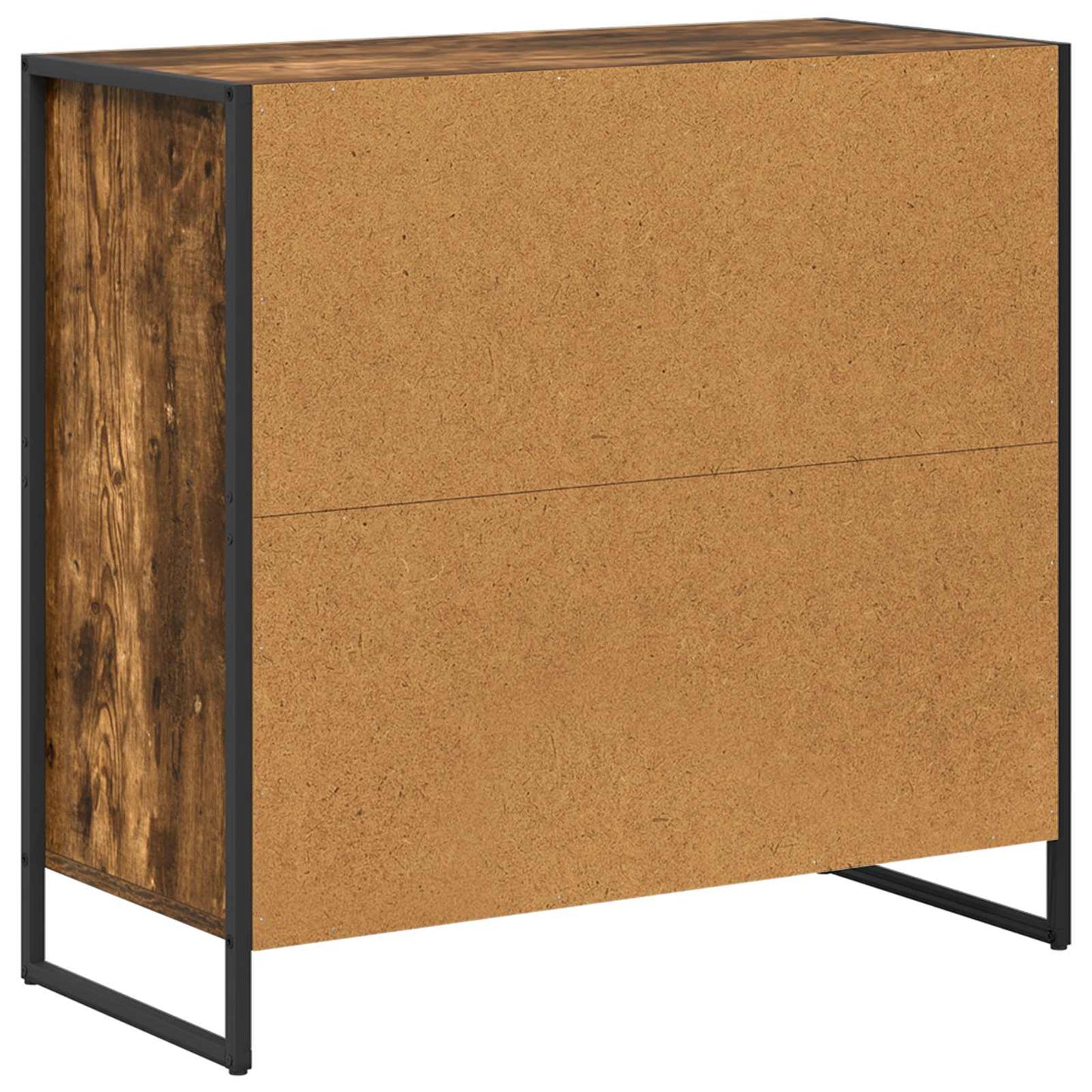Sideboard Smoke Oak 79 x 36 x 75.5 cm Engineered Wood