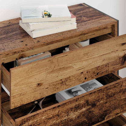 Sideboard Old Wood 79 x 36 x 75.5 cm Engineered Wood