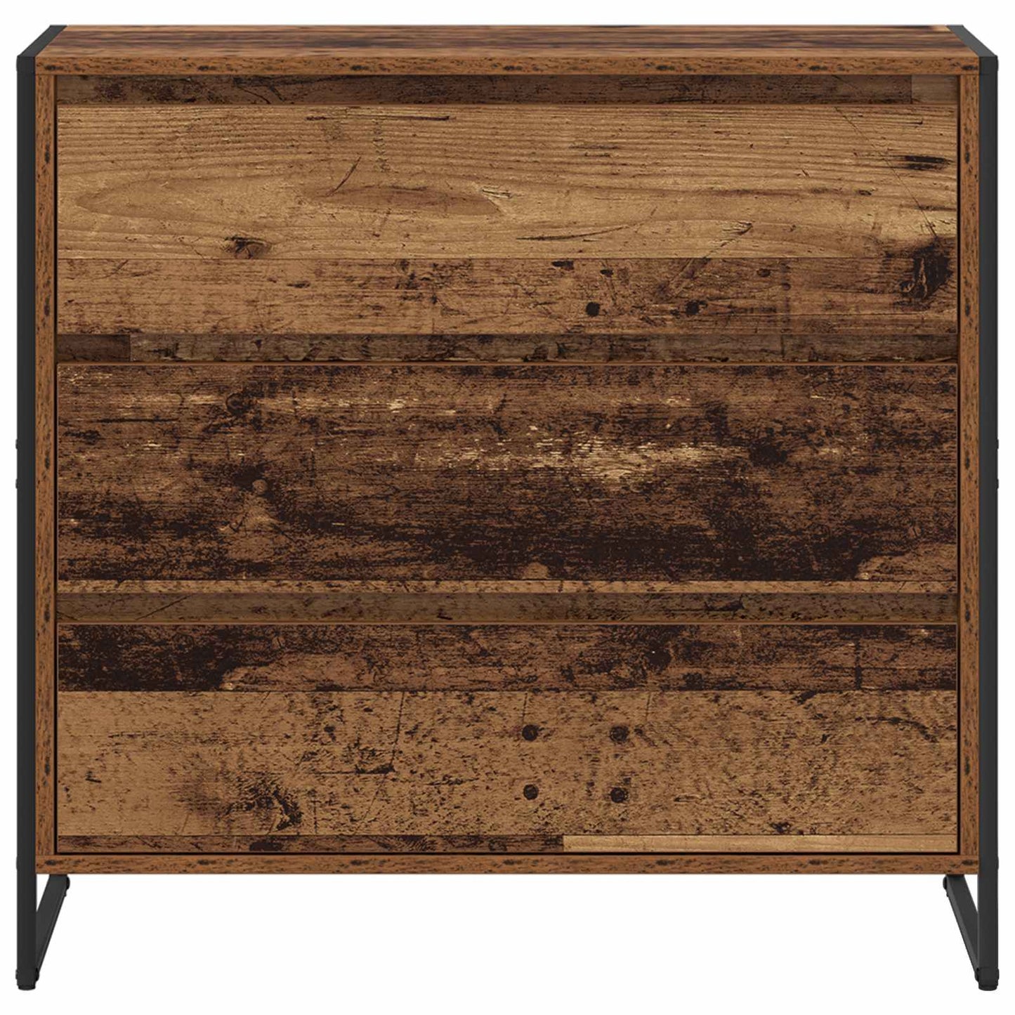 Sideboard Old Wood 79 x 36 x 75.5 cm Engineered Wood