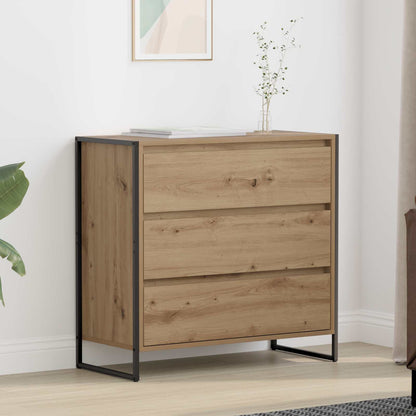 Sideboard Artisian Oak 79 x 36 x 75.5 cm Engineered Wood