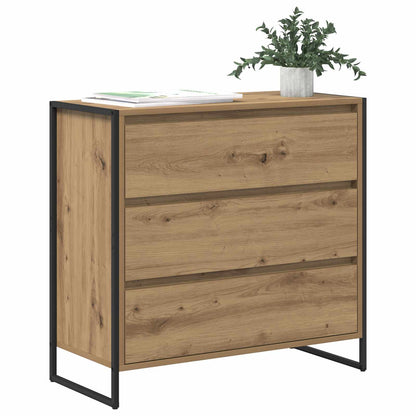 Sideboard Artisian Oak 79 x 36 x 75.5 cm Engineered Wood