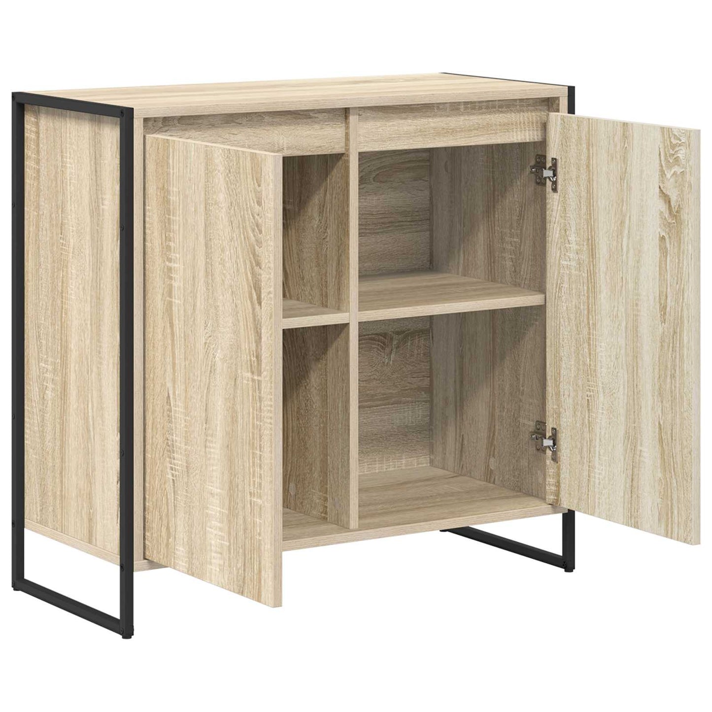Side Cabinet Sonoma 79 x 36 x 75 cm Engineered Wood