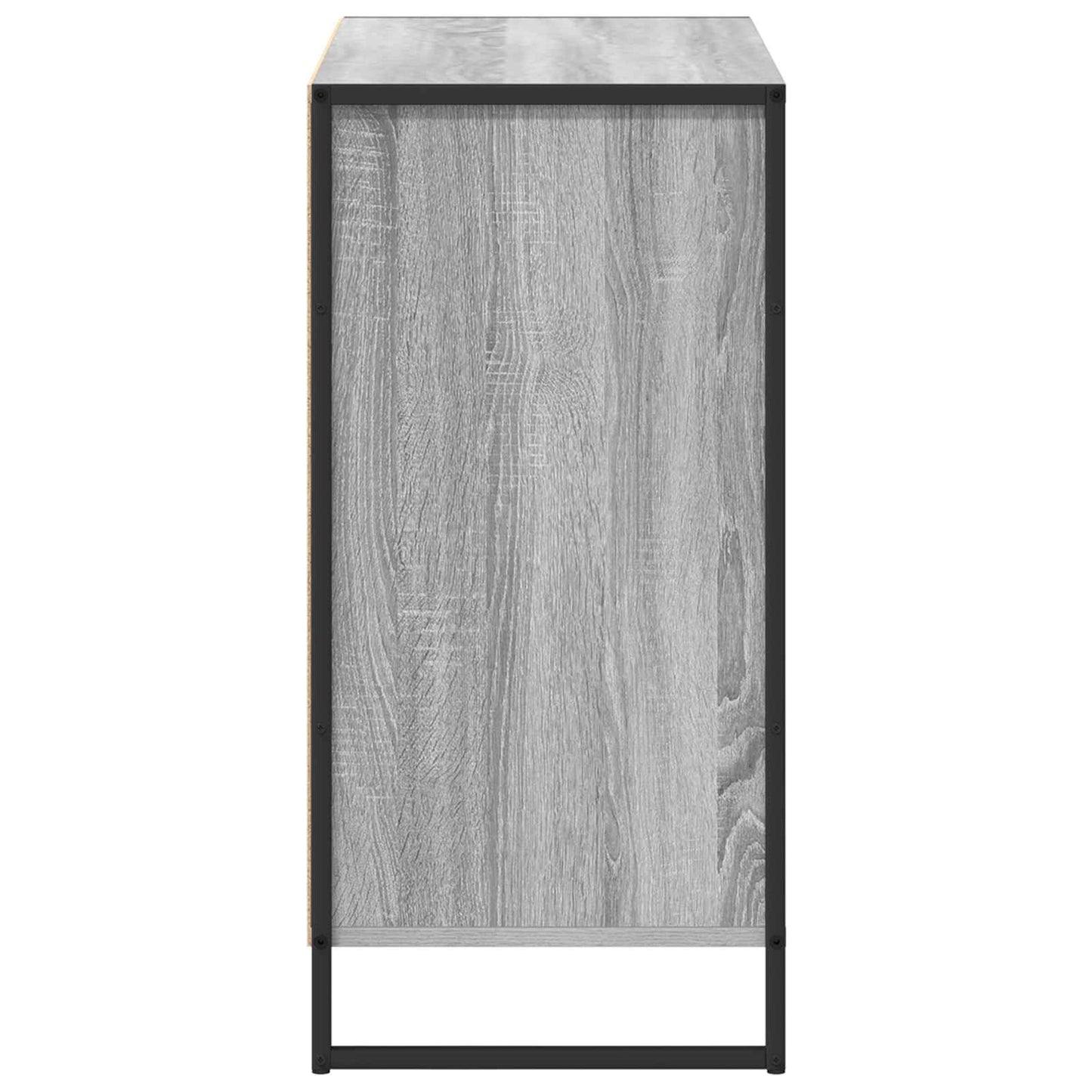 Side Cabinet Grey Sonoma 79 x 36 x 75 cm Engineered Wood