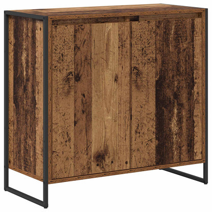 Side Cabinet Old Wood 79 x 36 x 75 cm Engineered Wood
