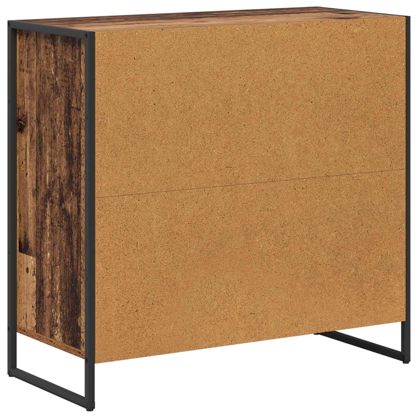 Side Cabinet Old Wood 79 x 36 x 75 cm Engineered Wood