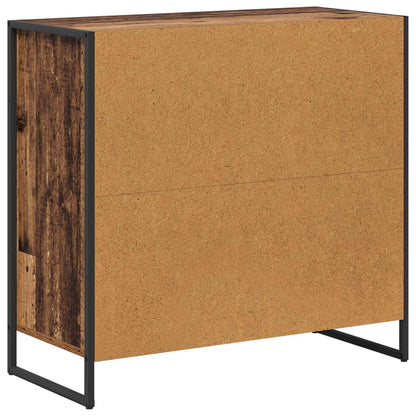 Side Cabinet Old Wood 79 x 36 x 75 cm Engineered Wood