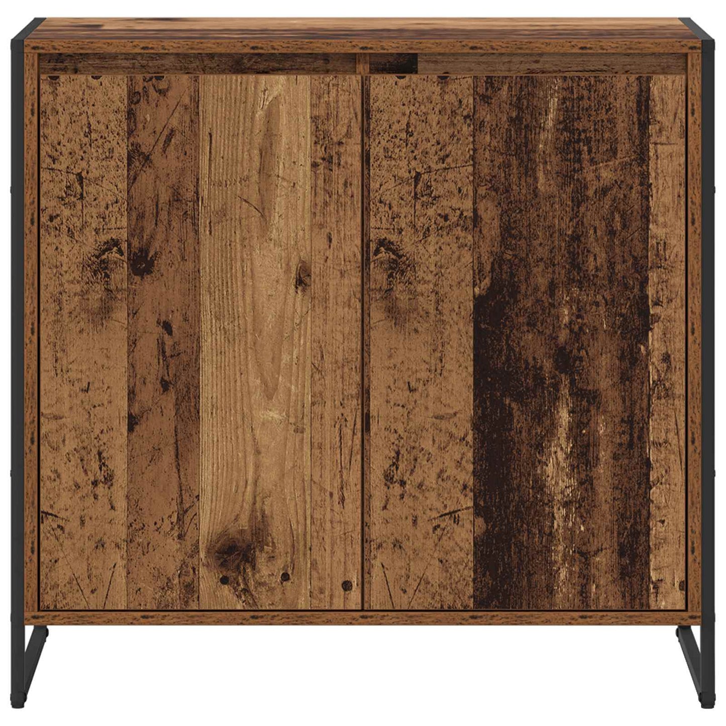 Side Cabinet Old Wood 79 x 36 x 75 cm Engineered Wood