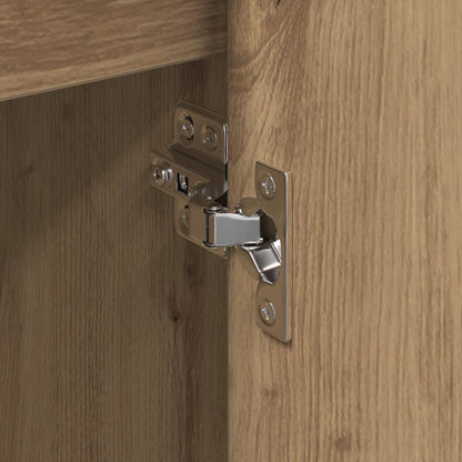 Side Cabinet Artisian Oak 79 x 36 x 75 cm Engineered Wood