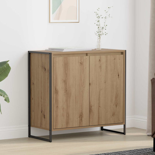 Side Cabinet Artisan Oak 79 x 36 x 75 cm Engineered Wood