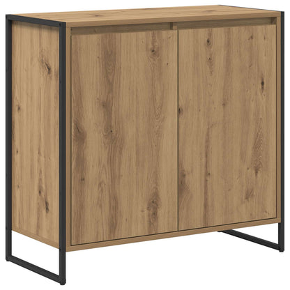 Side Cabinet Artisian Oak 79 x 36 x 75 cm Engineered Wood