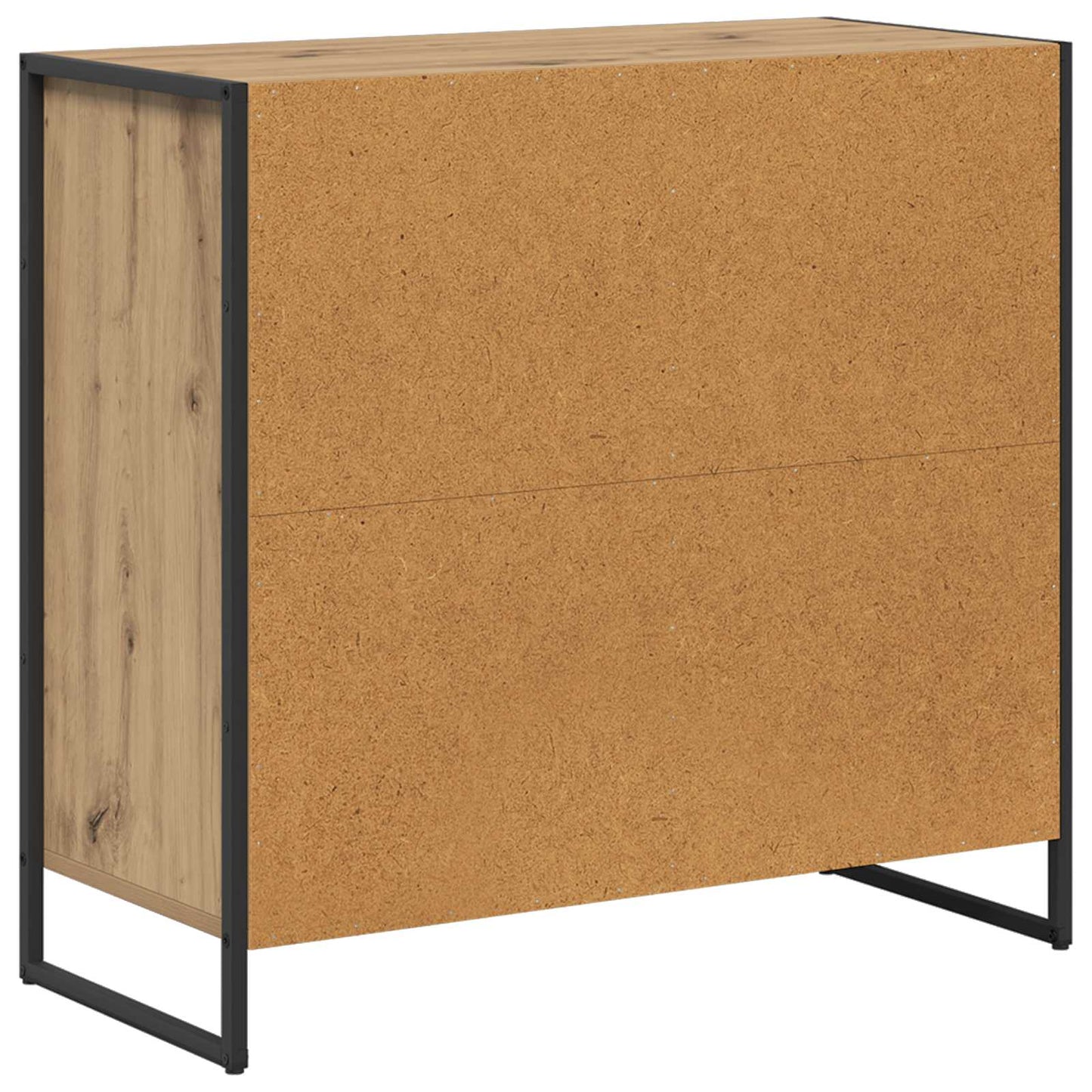 Side Cabinet Artisian Oak 79 x 36 x 75 cm Engineered Wood