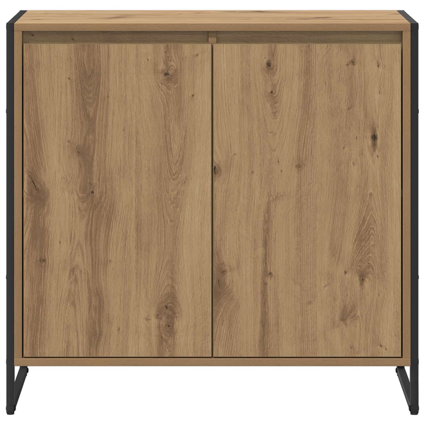 Side Cabinet Artisian Oak 79 x 36 x 75 cm Engineered Wood