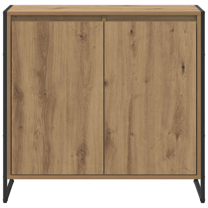 Side Cabinet Artisian Oak 79 x 36 x 75 cm Engineered Wood
