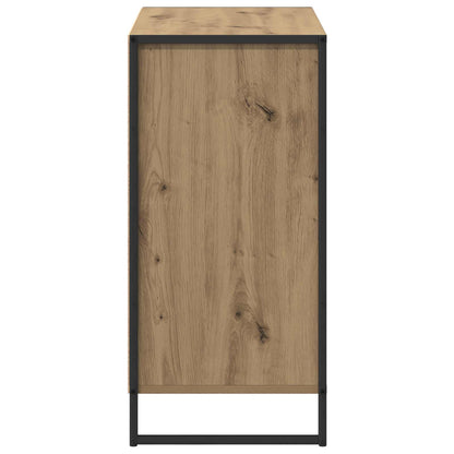 Side Cabinet Artisian Oak 79 x 36 x 75 cm Engineered Wood