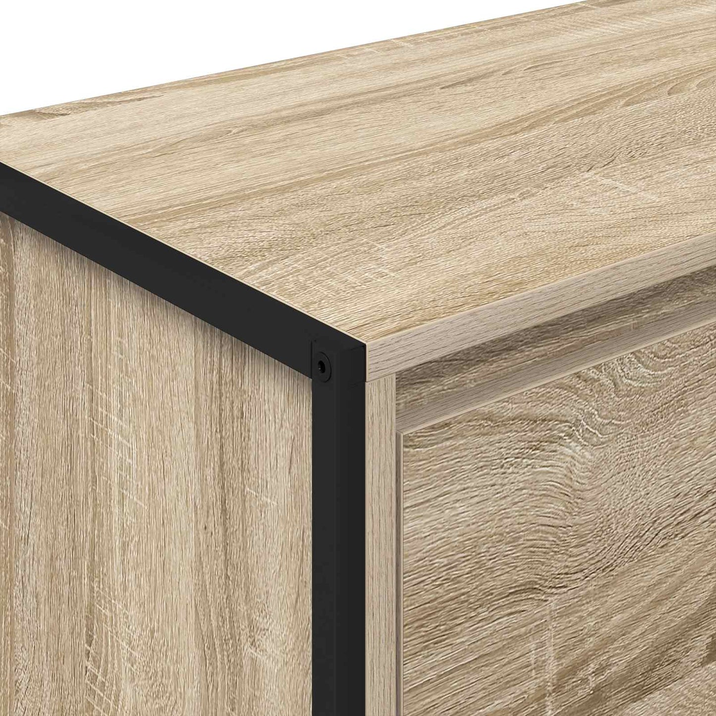 Side Cabinet Sonoma 96.5 x 30 x 75 cm Engineered Wood