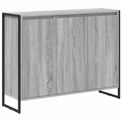 Side Cabinet Grey Sonoma 96.5 x 30 x 75 cm Engineered Wood