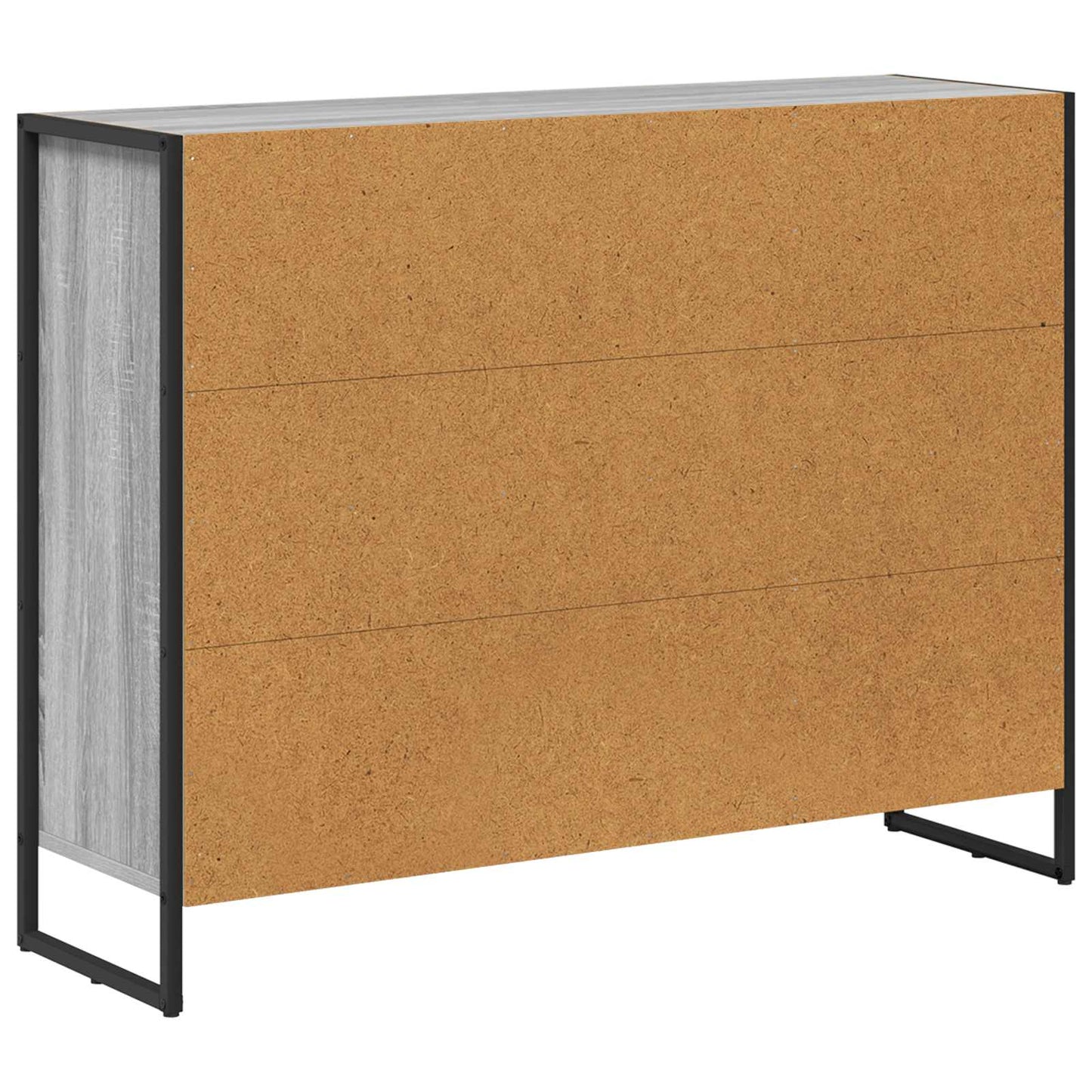 Side Cabinet Grey Sonoma 96.5 x 30 x 75 cm Engineered Wood