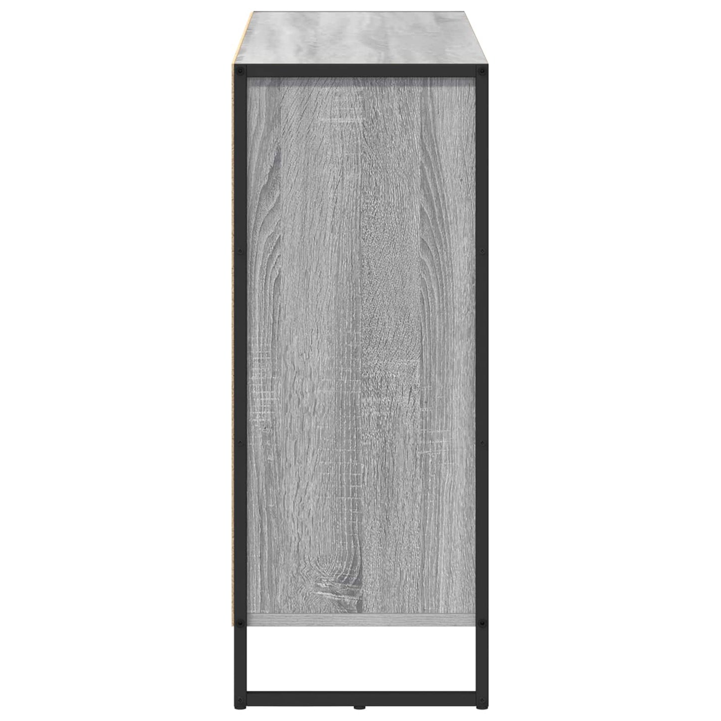 Side Cabinet Grey Sonoma 96.5 x 30 x 75 cm Engineered Wood