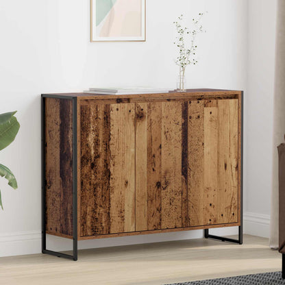 Side Cabinet Old Wood 96.5 x 30 x 75 cm Engineered Wood
