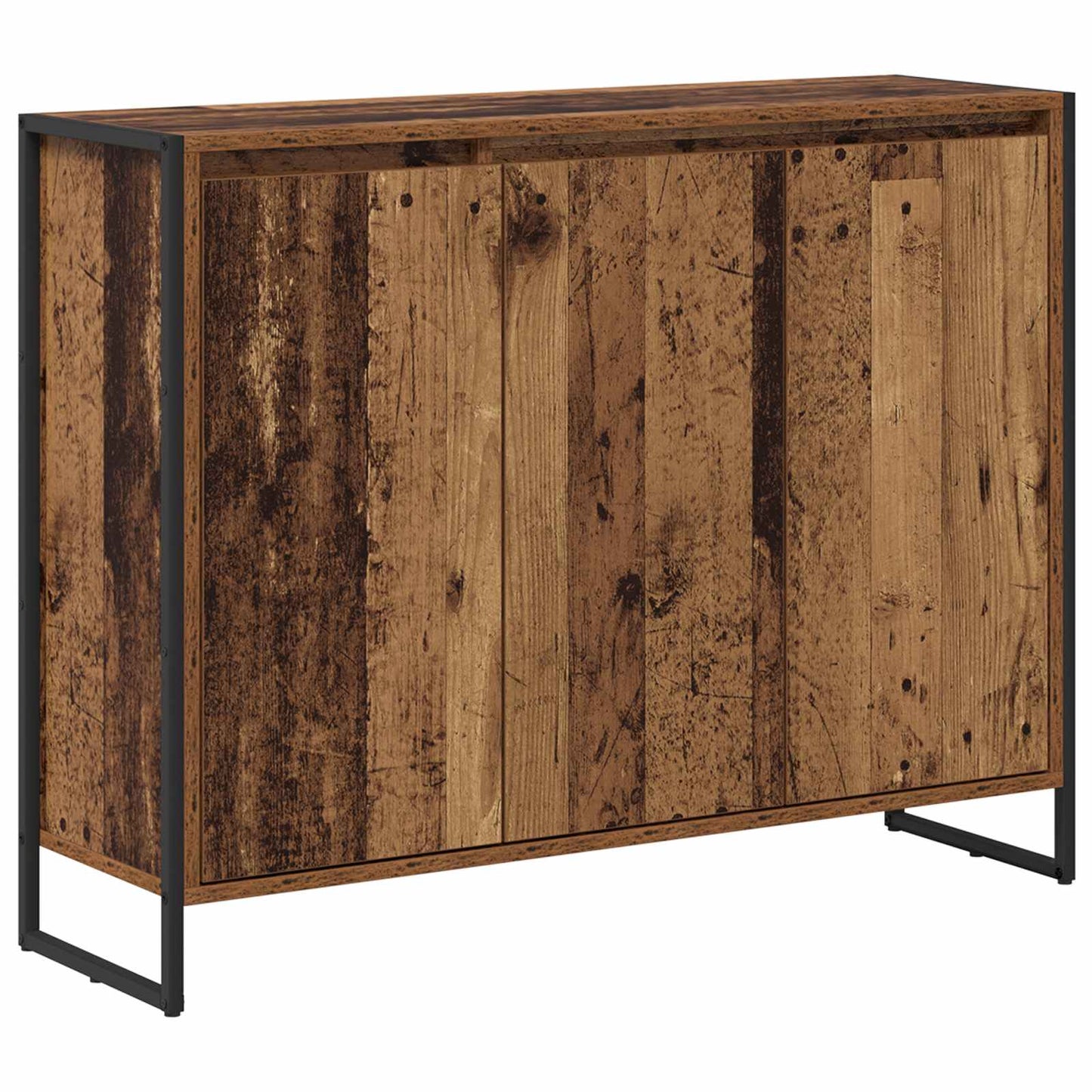 Side Cabinet Old Wood 96.5 x 30 x 75 cm Engineered Wood