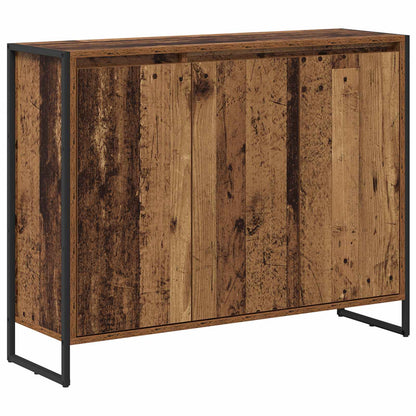 Side Cabinet Old Wood 96.5 x 30 x 75 cm Engineered Wood