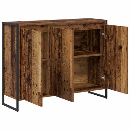 Side Cabinet Old Wood 96.5 x 30 x 75 cm Engineered Wood