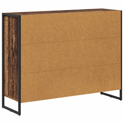 Side Cabinet Old Wood 96.5 x 30 x 75 cm Engineered Wood