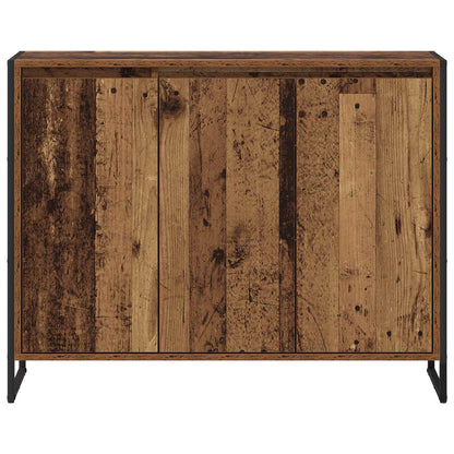 Side Cabinet Old Wood 96.5 x 30 x 75 cm Engineered Wood