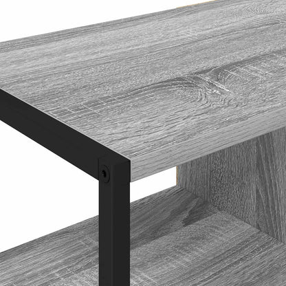 Side Cabinet Grey Sonoma 96.5 x 30 x 75 cm Engineered Wood