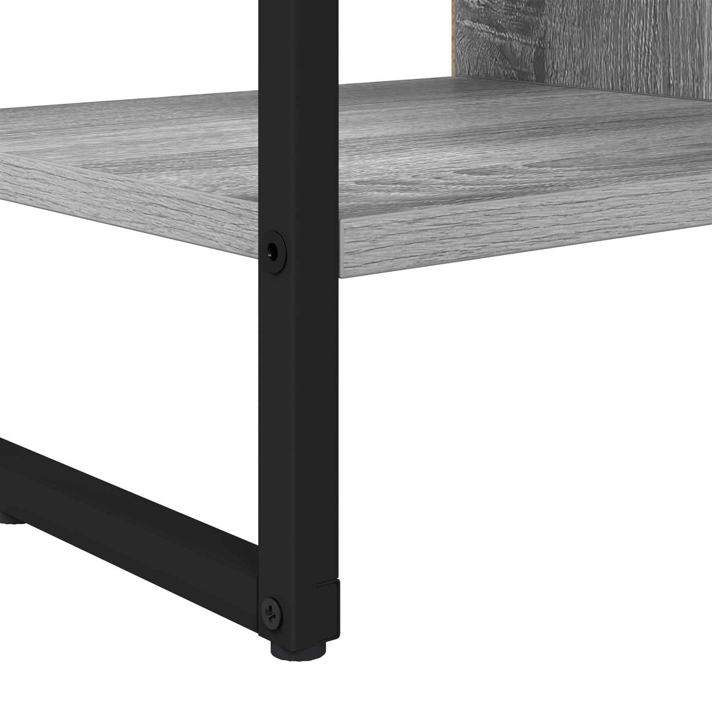 Side Cabinet Grey Sonoma 96.5 x 30 x 75 cm Engineered Wood