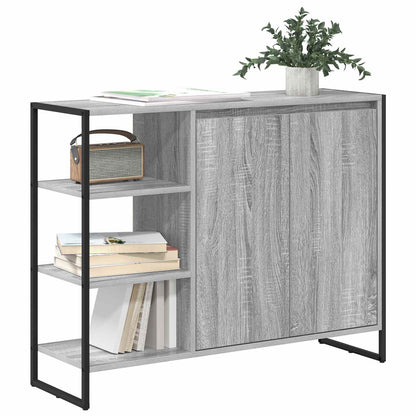 Side Cabinet Grey Sonoma 96.5 x 30 x 75 cm Engineered Wood