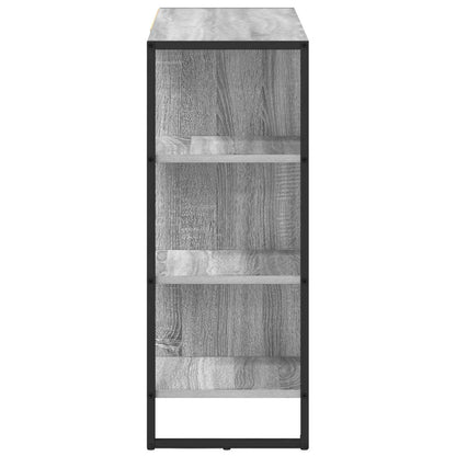 Side Cabinet Grey Sonoma 96.5 x 30 x 75 cm Engineered Wood