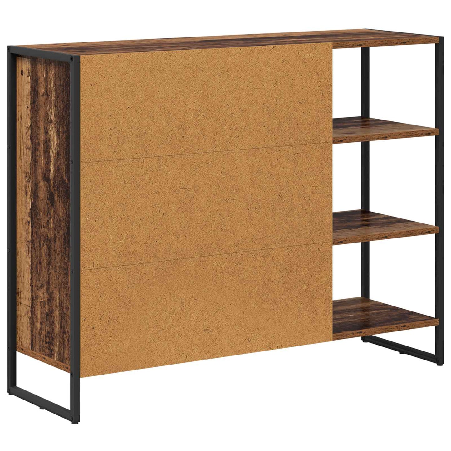 Side Cabinet Old Wood 96.5 x 30 x 75 cm Engineered Wood