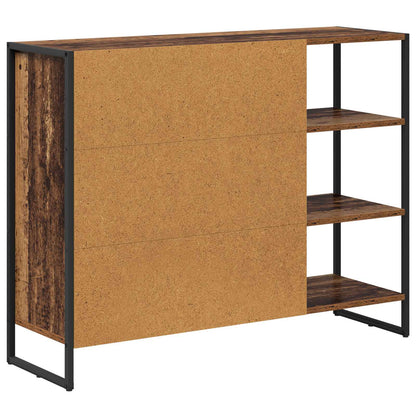 Side Cabinet Old Wood 96.5 x 30 x 75 cm Engineered Wood